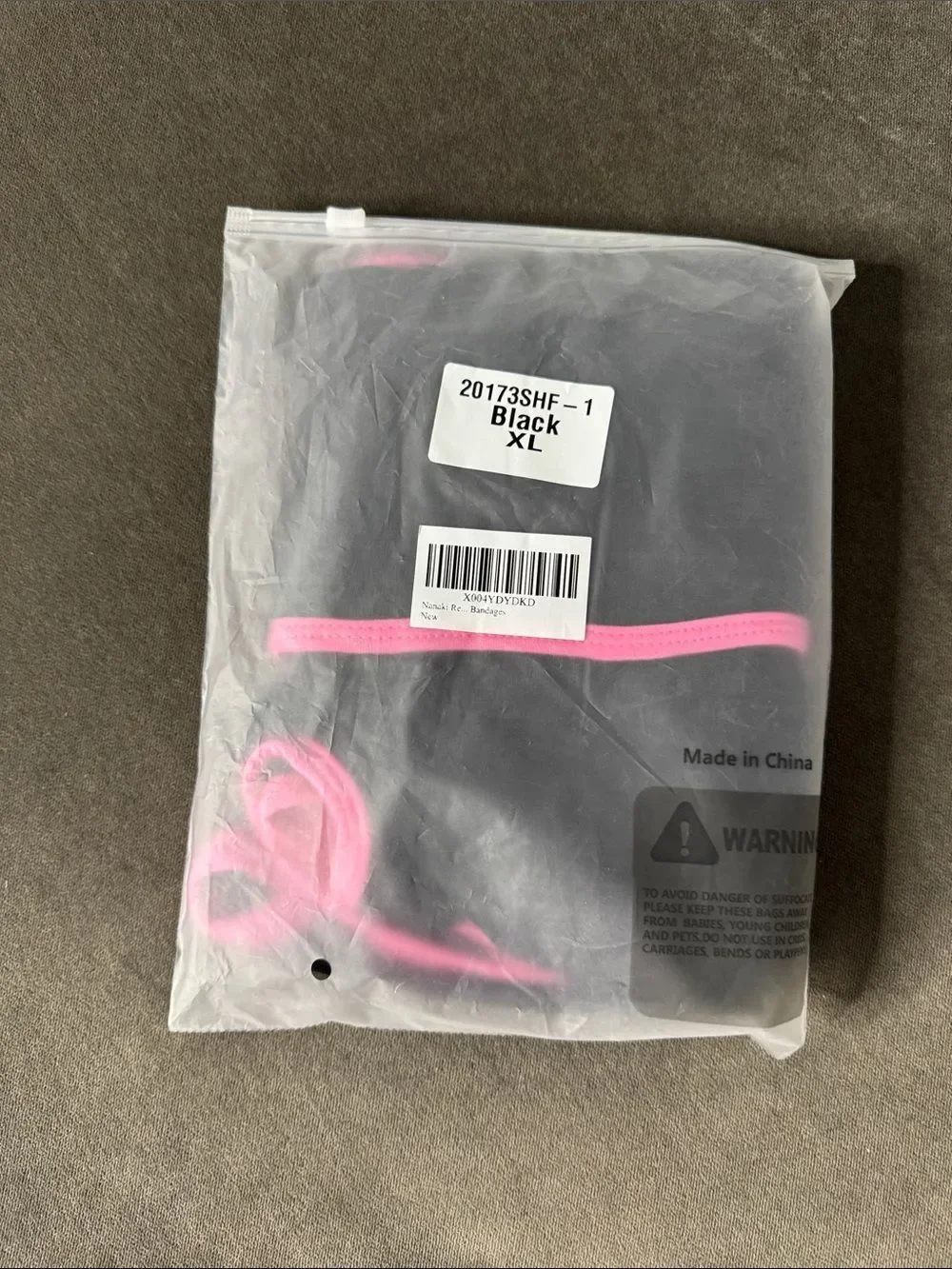 Dog Female Black Pink Post Operative Surgery Recovery Suit for Spaying XL NEW